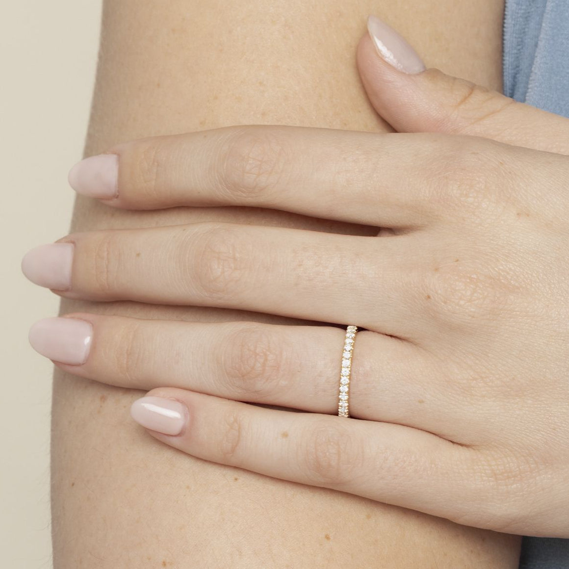 2crt Round Diamond Yellow Gold Plated Wedding Ring